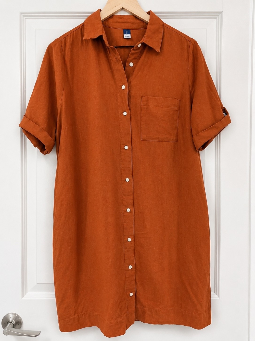 Old Navy Button-Front Shirt Dress